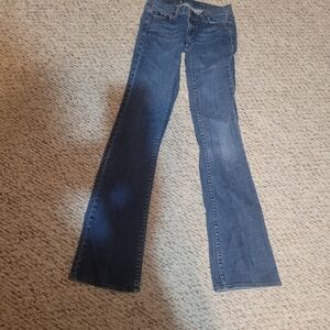 Gently Used Victoria Secret Pink Woman’s Jeans Size 0L Xs Tall